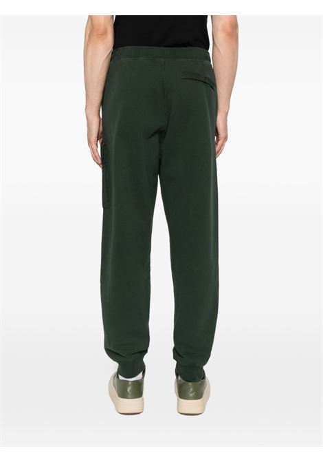 pantalone brushed organic cotton fleece uomo ginepro STONE ISLAND | K2S15 6200003 S0A20V005E